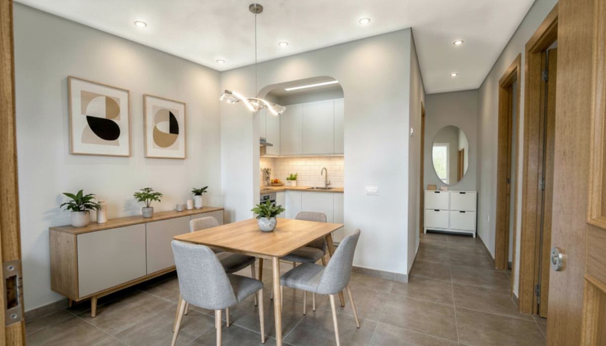 Comedor / Entrada — Después