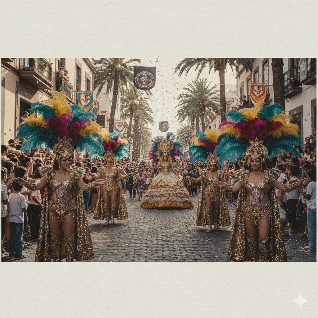 Carnaval de 1984 reconstruido con inteligencia artificial
