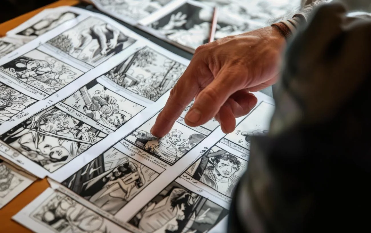 Storyboard cinematográfico creado con IA en 48 horas