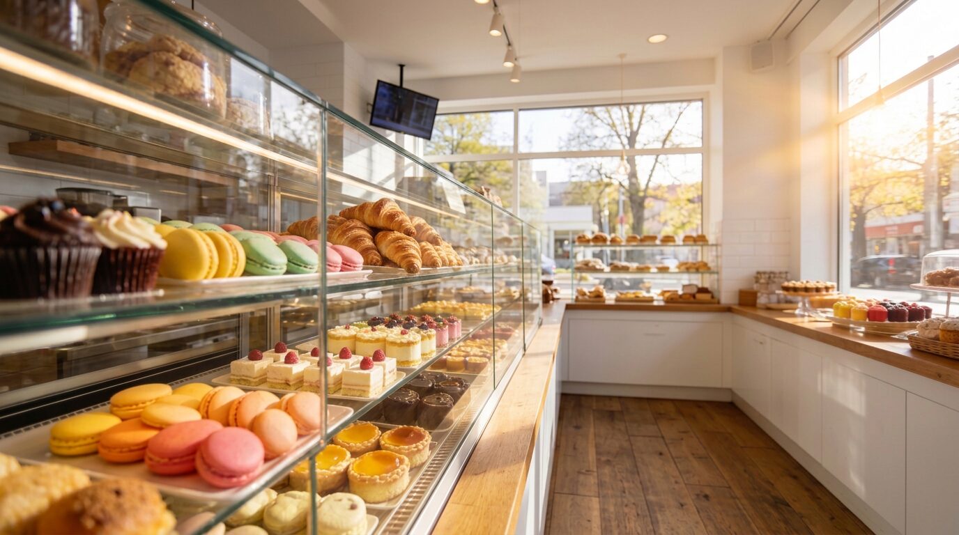 Escenario real (pastelería)