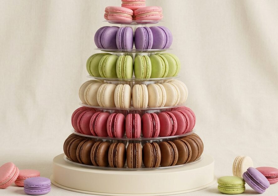 Objeto real (macaron tower real)
