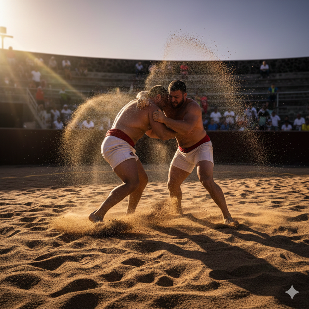 Lucha Canaria: El último agarrado