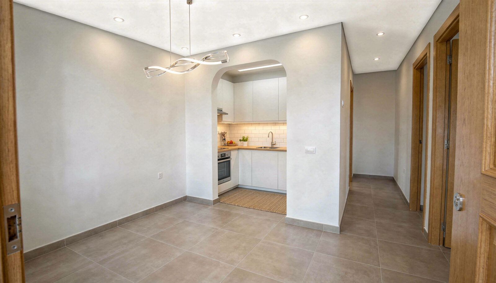 Comedor / Entrada — Obra finalizada