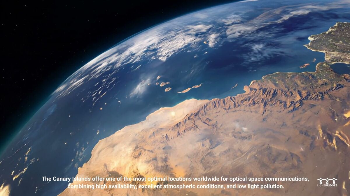 Islas Canarias vistas desde el espacio