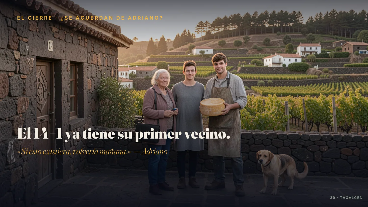 Presentación: el primer vecino
