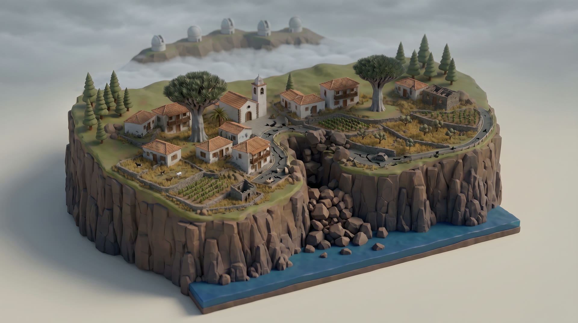 Maqueta 3D en miniatura: inicio de un Tiny World